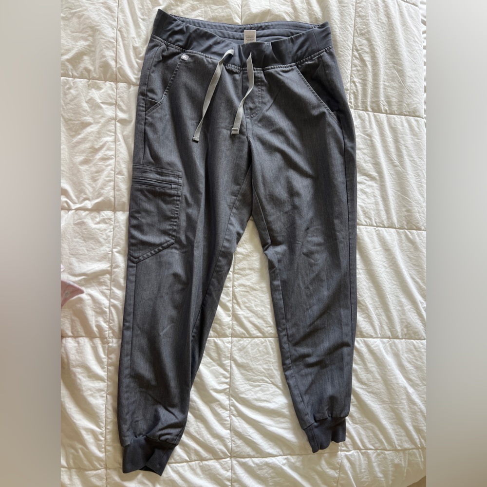 FIGS WOMENS GRAPHITE JOGGER SCRUB PANTS SIZE SP